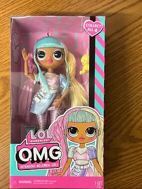 L.O.L. Surprise! Doll with Mint Hair and Blonde Pigtails